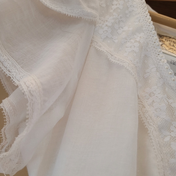 Gunne Sax Off White Maxi Dress - Picture 11 of 17